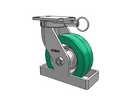410PX08501SPATKTOL Albion Swivel Caster