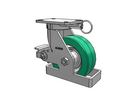 410PX08501SPTOL Albion Swivel Caster