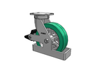 410PX10501SPATKPLBTO Albion Swivel Caster