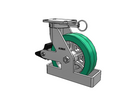 410PX10509SPATKPLBTOL Albion Swivel Caster