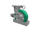 410PX10509SPATKPTOL Albion Swivel Caster