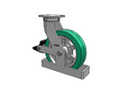 410PX12501SPATKPLBTO Albion Swivel Caster