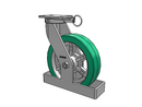 410PX12501SPATKTOL Albion Swivel Caster