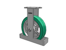 410PX12509RPATKTO Albion Rigid Caster
