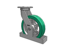 410PX12509SPATKTO Albion Swivel Caster