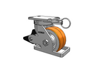 410PY06501SPATKPLBTOL80A Albion Swivel Caster