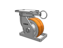 410PY06501SPATKTOL80A Albion Swivel Caster