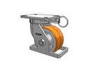 410PY06501STOL80A Albion Swivel Caster