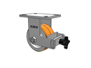 410PY06509RFBB80A Albion Rigid Caster