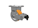 410PY06509RPATKFBB80A Albion Rigid Caster