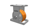 410PY06509RPATKTO80A Albion Rigid Caster