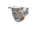 410PY06509SFBBL80A Albion Swivel Caster
