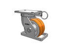 410PY06509STOL80A Albion Swivel Caster