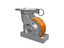 410PY08509STOL80A Albion Swivel Caster