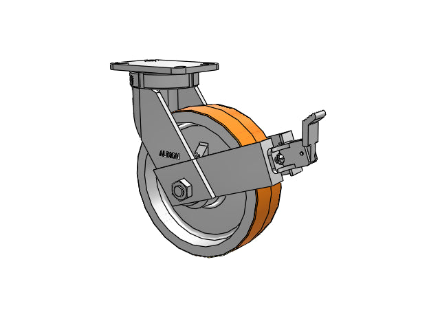 410PY10509SPATKFBB80A Albion Swivel Caster