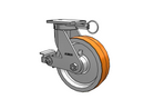 410PY10509SPATKPL80A Albion Swivel Caster