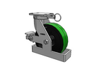 410PY10509SPATKPTOL Albion Swivel Caster