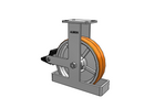 410PY12501RPATKPLBTO80A Albion Rigid Caster