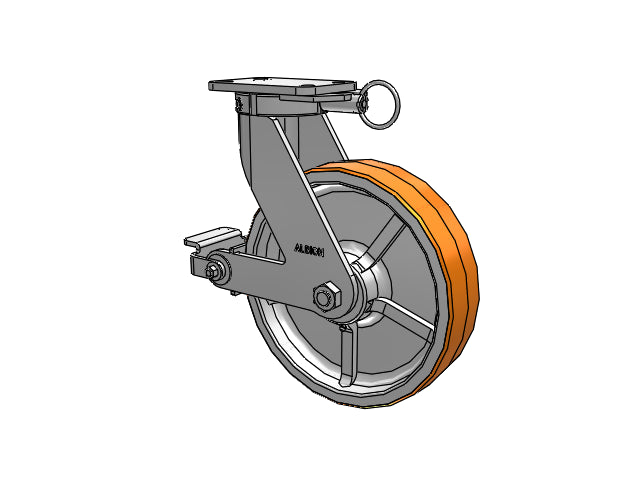 410PY12501SPATKPL80A Albion Swivel Caster