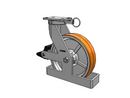 410PY12501SPATKPLBTOL80A Albion Swivel Caster