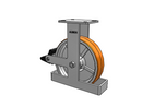410PY12509RPLBTO80A Albion Rigid Caster