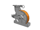 410PY12509SPATKPTOL80A Albion Swivel Caster