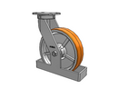 410PY12509SPATKTO80A Albion Swivel Caster