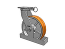 410PY12509SPATKTOL80A Albion Swivel Caster