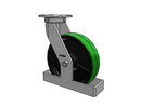 410PY12509SPATKTO Albion Swivel Caster