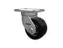 Kingpinless USA 6"x3" Phenolic Wheel Caster with 7.25"x5.25" Plate