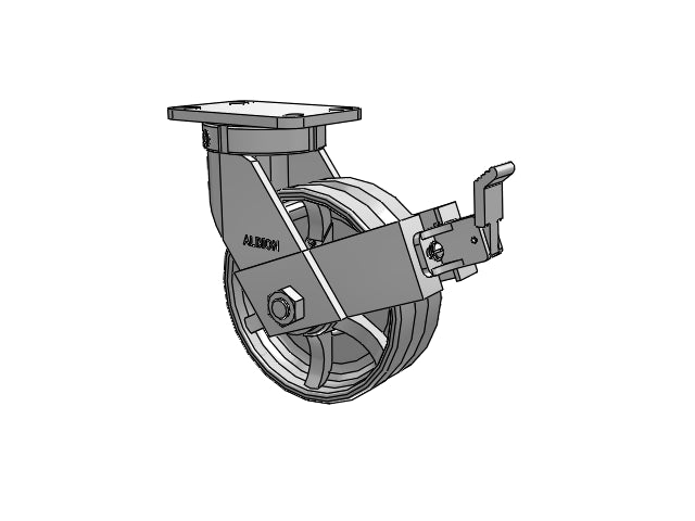 410VG08501SPATKFBB Albion Swivel Caster