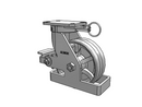 410VG08509SPATKPTOL Albion Swivel Caster