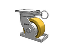 410VX06509SPATKTOL Albion Swivel Caster