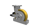 410VY10509SPATKPLBTO Albion Swivel Caster
