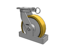410VY10509SPATKTOL Albion Swivel Caster