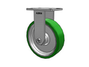10"x3" Rigid Caster with Polyurethane on Iron Wheel – 3,000 lb Capacity