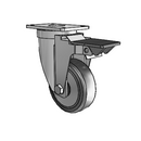 5-30-462 PLT2 PL GS Jarvis Swivel Caster