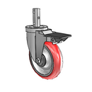 5-32-213RTR PL Jarvis Swivel Caster