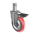 5-33-213RTR STEM6 PL Jarvis Swivel Caster