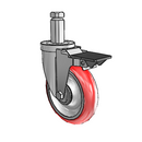 5-33-213RTR STEM6 PL GS Jarvis Swivel Caster