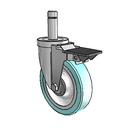 5-34-213MF STEM1 PL GS Jarvis Swivel Caster