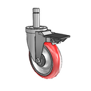 5-34-213RTR STEM1 PL Jarvis Swivel Caster