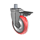 5-36-213RTR STEM8 PL GS Jarvis Swivel Caster