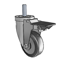 5-36-462 STEM3 PL GS Jarvis Swivel Caster