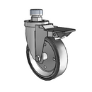 5-38-113P STEM3 PL GS Jarvis Swivel Caster