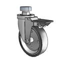 5-38-113P STEM4 PL GS Jarvis Swivel Caster