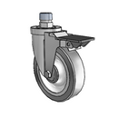 5-38-213GF STEM2 PL Jarvis Swivel Caster