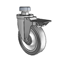 5-38-213GF STEM4 PL Jarvis Swivel Caster