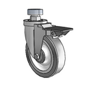 5-38-213GF STEM4 PL GS Jarvis Swivel Caster