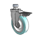 5-38-213MF STEM3 PL Jarvis Swivel Caster